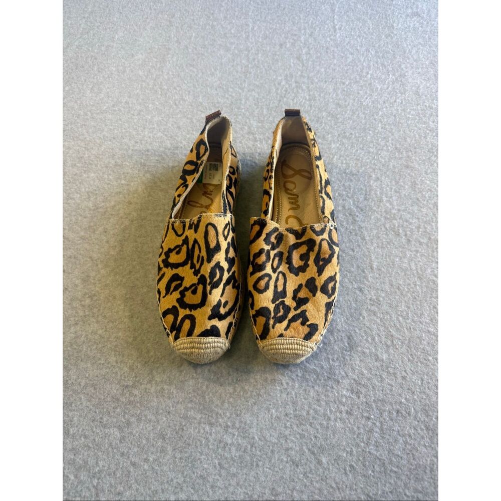 Sam Edelman Khloe leopard print espadrilles 7.5